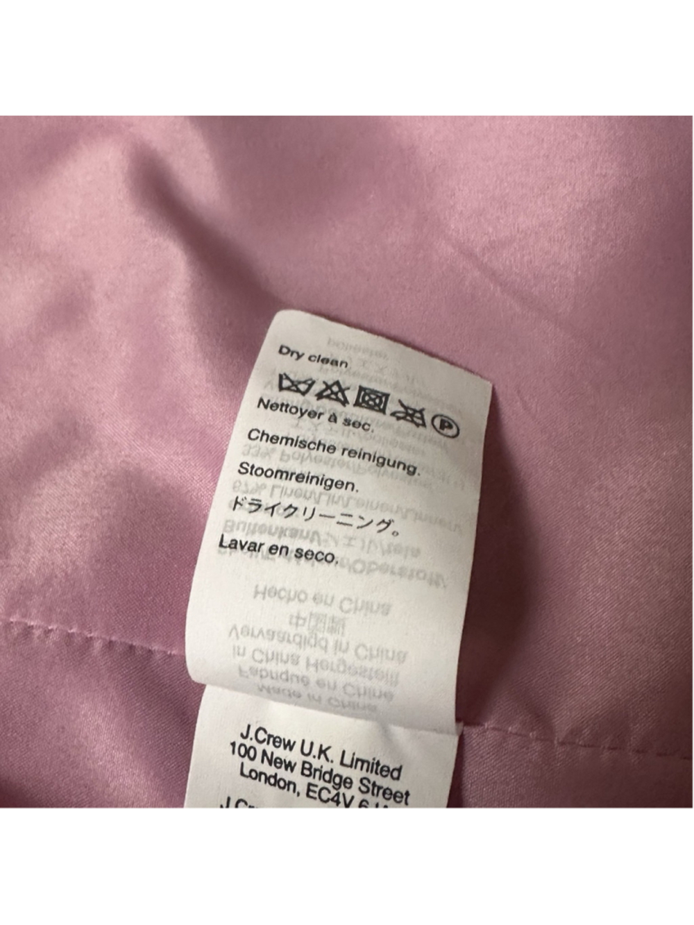 J Crew Blazer Womens 14 Pink Parke Linen Blend One Button Suit Jacket Office - Picture 10 of 12